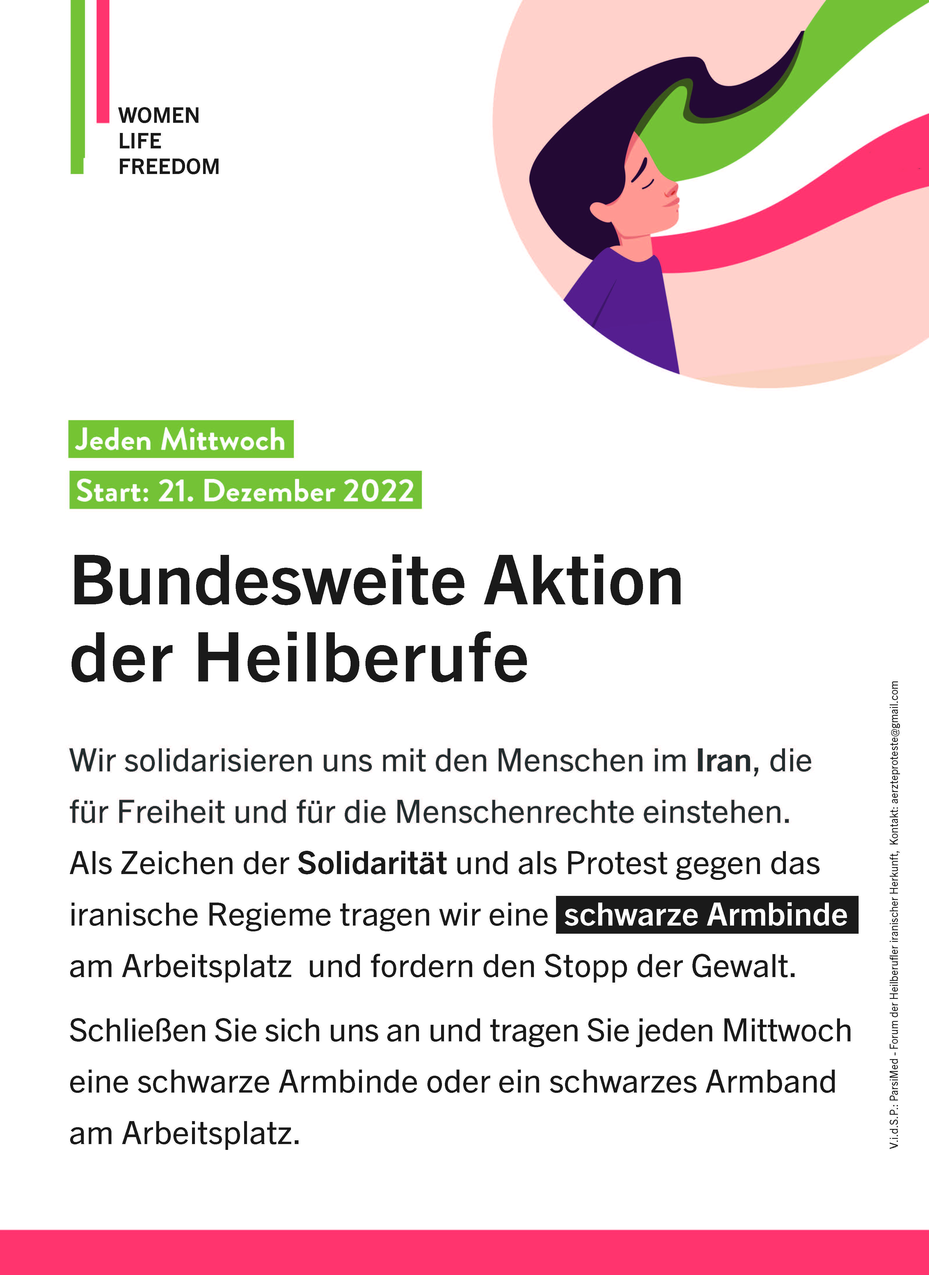 protest heilberufe iran